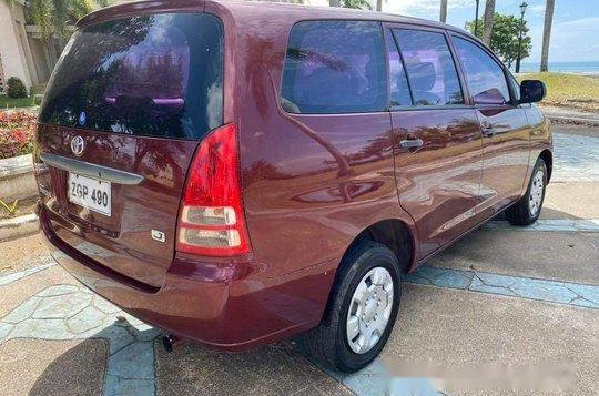 Red Toyota Innova 2007 for sale in Talisay-3