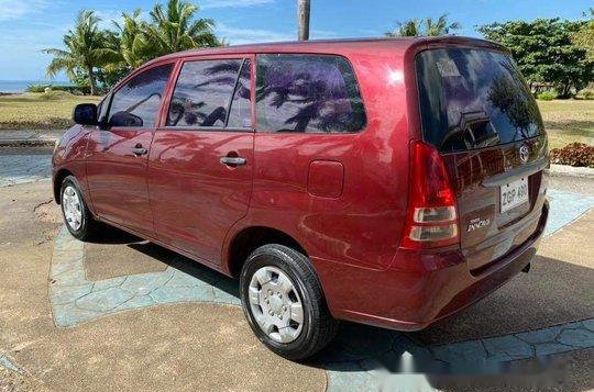 Red Toyota Innova 2007 for sale in Talisay-5