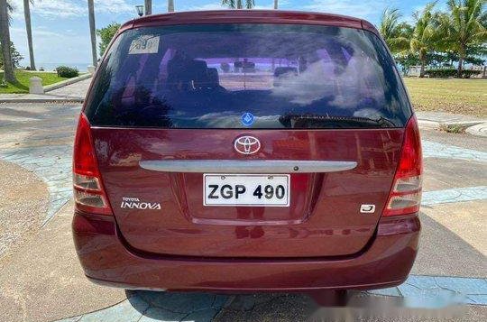 Red Toyota Innova 2007 for sale in Talisay-4