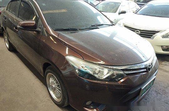 Brown Toyota Vios 2014 for sale in Quezon City -1