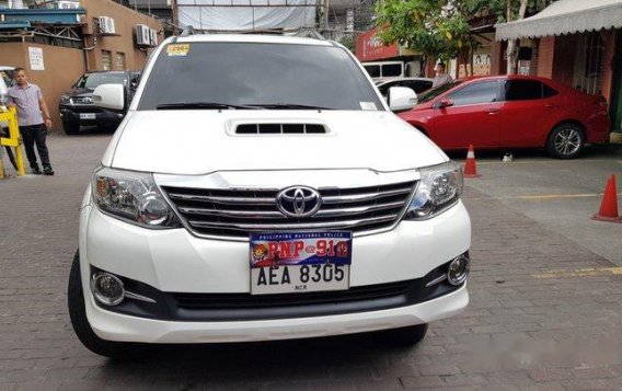 Sell White 2015 Toyota Fortuner in Pasig-1