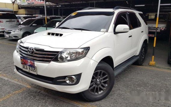 Sell White 2015 Toyota Fortuner in Pasig-2