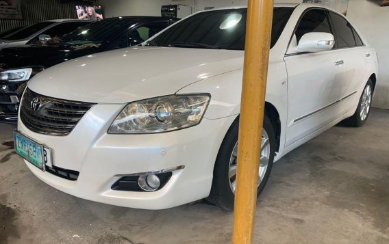 Pearl White Toyota Camry 2008 for sale in Manila-6