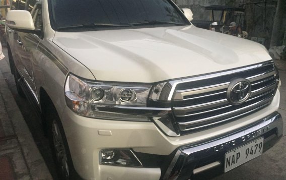 Pearl White Toyota Land Cruiser 2018 for sale in Pasig