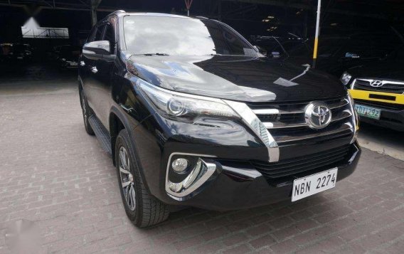 Black Toyota Fortuner 2017 for sale in Automatic-2