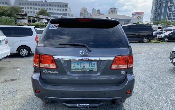 Black Toyota Fortuner 2008 for sale in Automatic-6