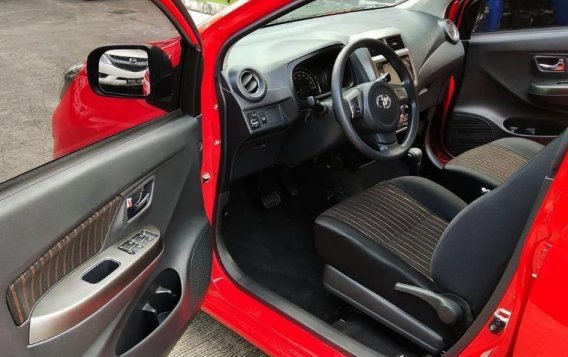 Sell Red 2018 Toyota Wigo in Manila-7
