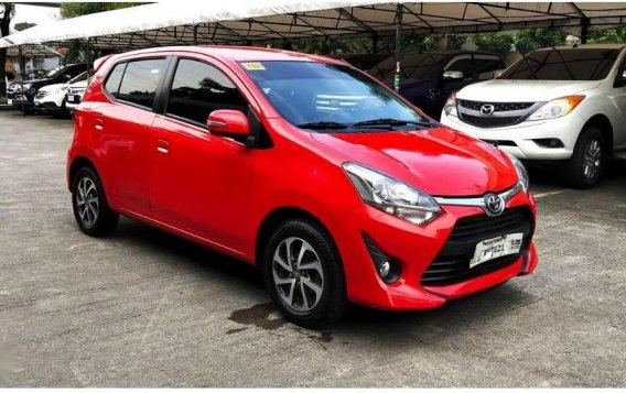 Sell Red 2018 Toyota Wigo in Manila-2