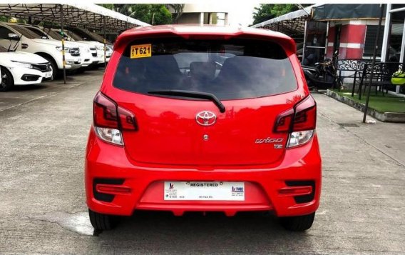 Sell Red 2018 Toyota Wigo in Manila-3
