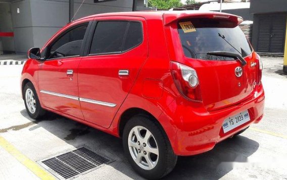 Red Toyota Wigo 2016 for sale in Quezon City -3