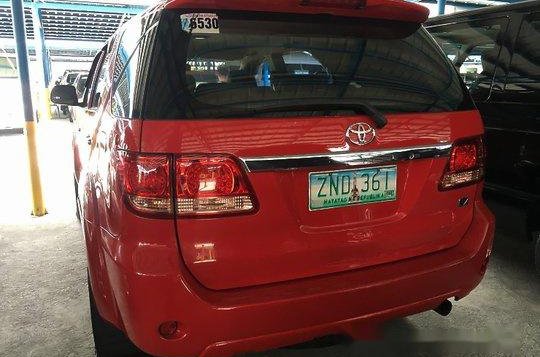 Red Toyota Fortuner 2008 for sale in Parañaque-4