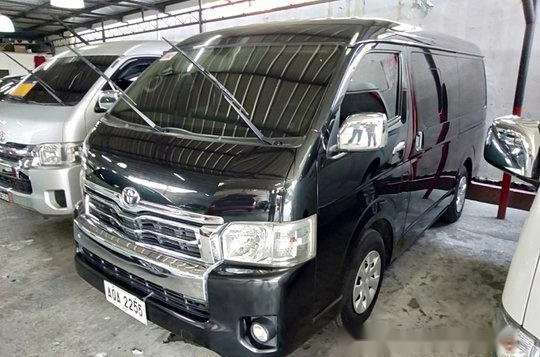 Selling Black Toyota Hiace 2015 in Quezon City-2