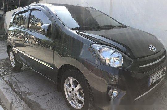 Grey Toyota Wigo 2017 for sale in Quezon