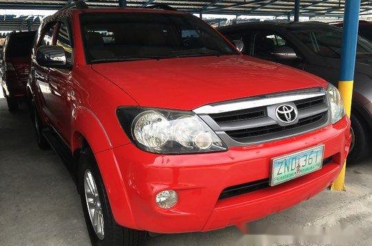 Red Toyota Fortuner 2008 for sale in Parañaque-1