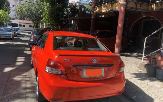 Red Toyota Vios 2009 for sale in Manual-3