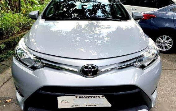 Silver Toyota Vios 2017 for sale in Quezon City-2