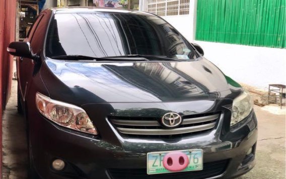 Black Toyota Altis 2008 for sale in Manual-1