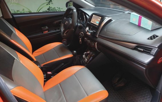 Selling Orange Toyota Vios 2016 in Manila-4