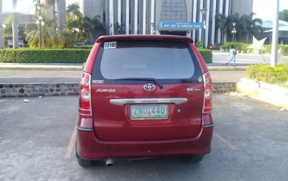 Red Toyota Avanza 2008 for sale in Manual-8