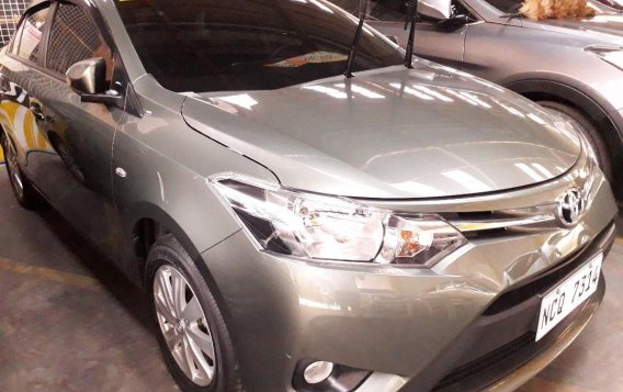 Silver Toyota Vios 2018 for sale in Automatic-1