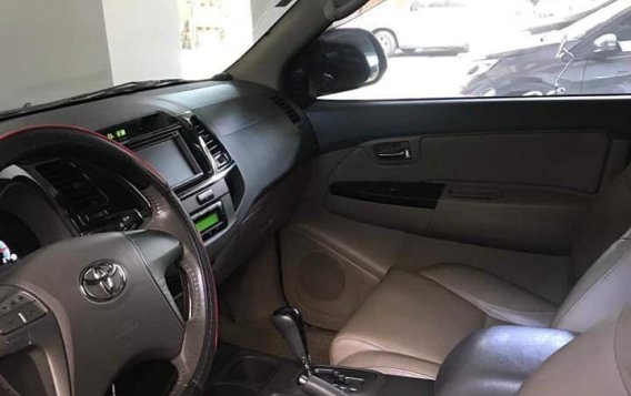 Black Toyota Fortuner 2013 for sale in Manila-4