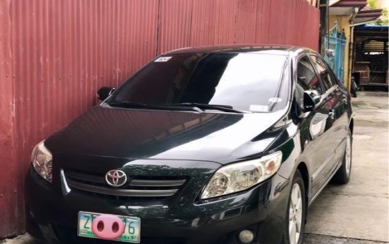 Black Toyota Altis 2008 for sale in Manual-7