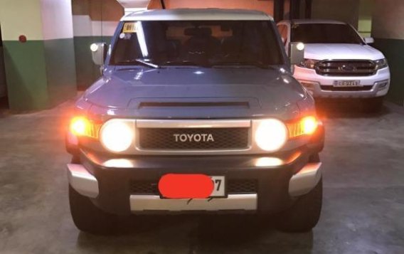 Blue Toyota Fj Cruiser 2015 for sale in Manila-6