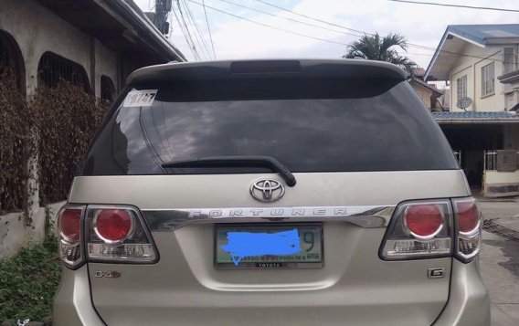 Silver Toyota Fortuner 2012 for sale in -3