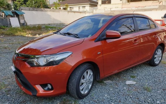 Selling Orange Toyota Vios 2016 in Manila-1