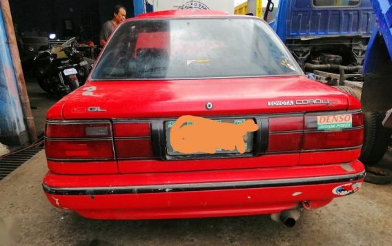 Sell Red 1991 Toyota Corolla in Tanza