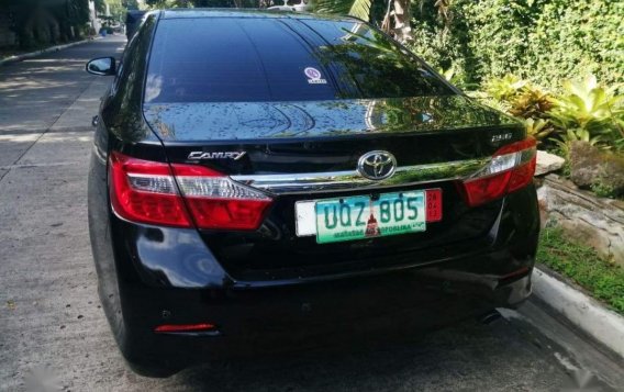 Black Toyota Camry 2013 for sale in Manila-4