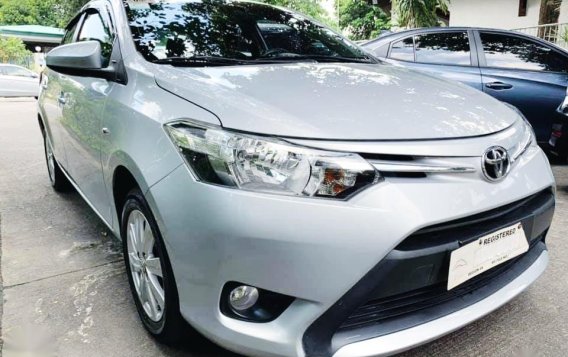 Silver Toyota Vios 2017 for sale in Quezon City-1