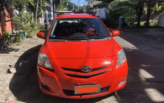 Red Toyota Vios 2009 for sale in Manual-5