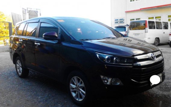 Black Toyota Innova 2018 for sale in Automatic