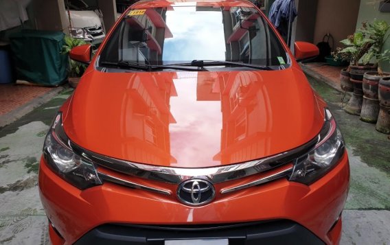 Selling Orange Toyota Vios 2016 in Manila-3