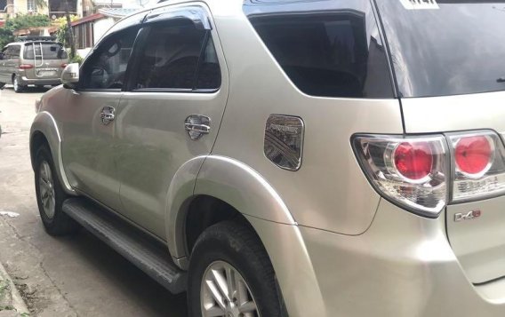 Silver Toyota Fortuner 2012 for sale in -4