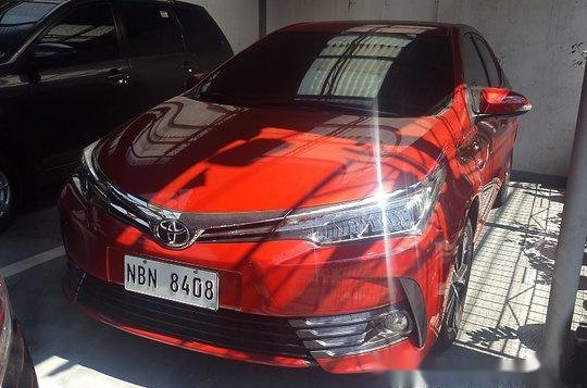 Red Toyota Corolla altis 2017 for sale in Automatic-3