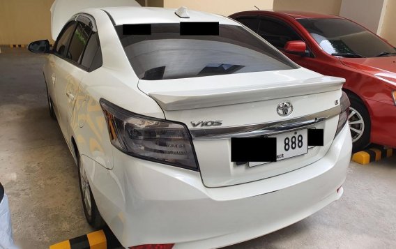 Pearl White Toyota Vios 2015 for sale in Automatic-1