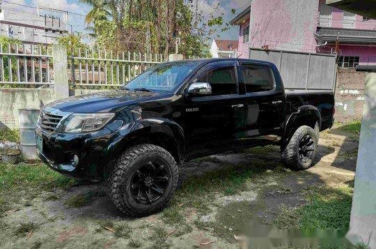 Black Toyota Hilux 2012 for sale in Manual-1