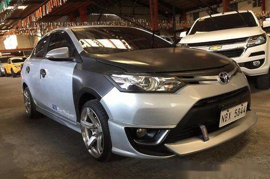 Silver Toyota Vios 2018 for sale in Quezon City