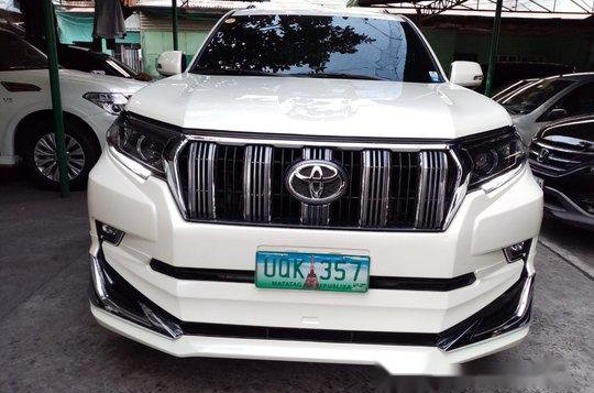 White Toyota Land Cruiser Prado 2013 for sale in Quezon City