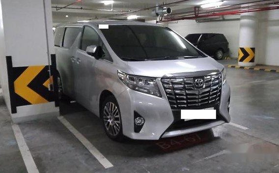 Silver Toyota Alphard 2018 for sale in Manila-1