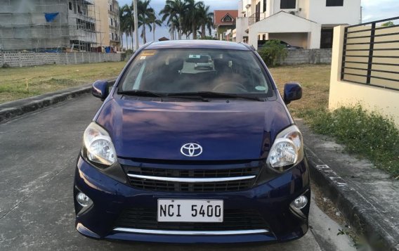 Selling Blue Toyota Wigo 2016 in Manila