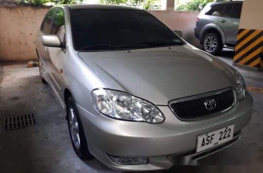 Silver Toyota Corolla Altis 2002 Automatic for sale 