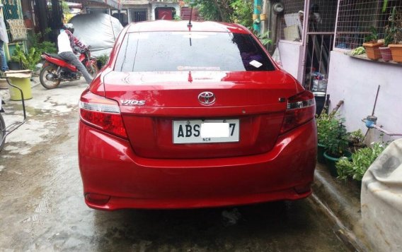 Red Toyota Vios 2016 for sale in Automatic-1