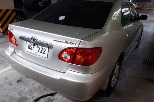 Silver Toyota Corolla Altis 2002 Automatic for sale -2