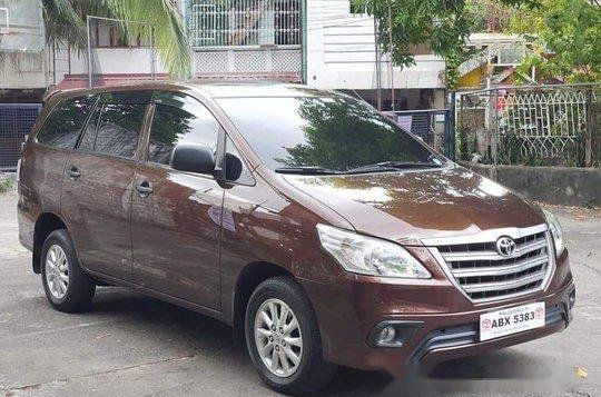 Sell Brown 2015 Toyota Innova at 78000 km 