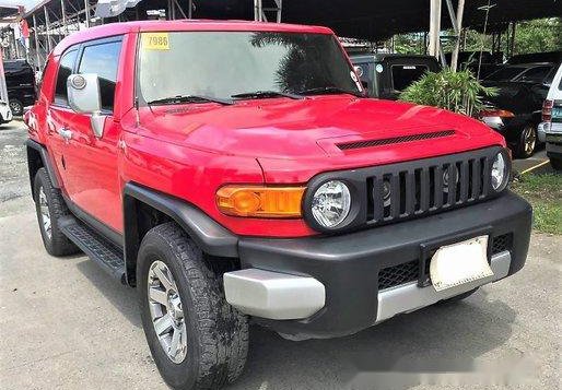 Selling Red Toyota Fj Cruiser 2016 in Pasig