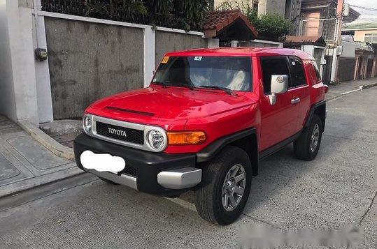 Red Toyota Fj Cruiser 2018 Automatic for sale-1