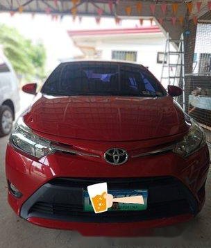 Red Toyota Vios 2013 Manual for sale 